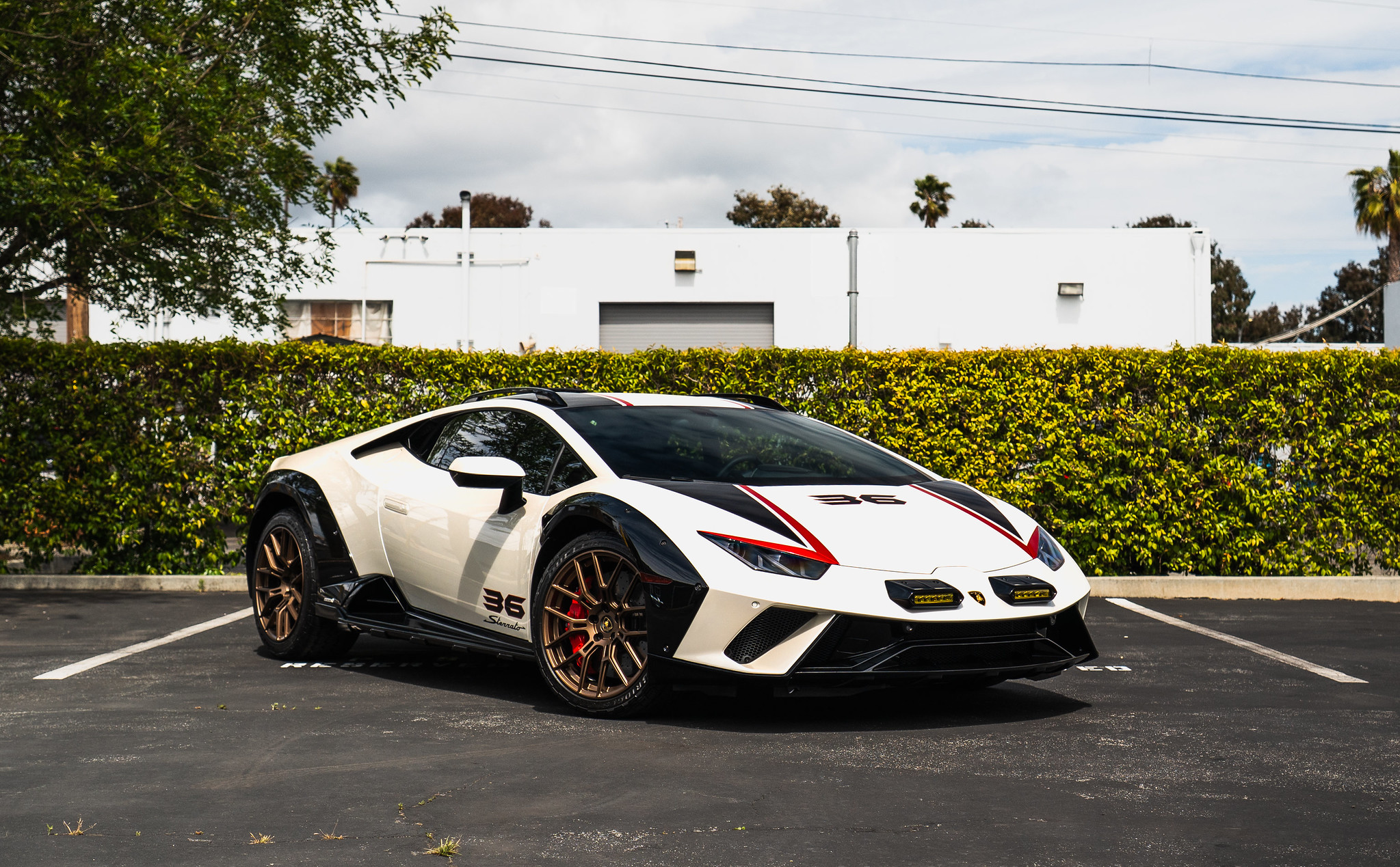 Supercar: Lamborghini Huracan Sterrato customized by SS Customs in Menlo Park, CA - The Bay Area’s Oldest and Most-Trusted 5-Star Vehicle Wrap, PPF & Tint Shop